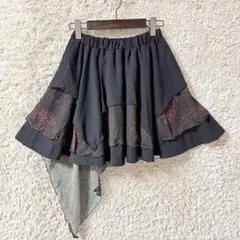 《美品★》S.D.S NAOTO SEVEN アシンメトリーフレアスカートのサムネイル