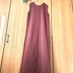 ☘️完売品【ローリーズファーム】ノースリーブ マキシ丈ワンピース カットスリット