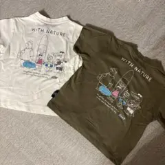 2枚セット　新品未使用Coleman Tシャツ さえキャンさんデザインのサムネイル
