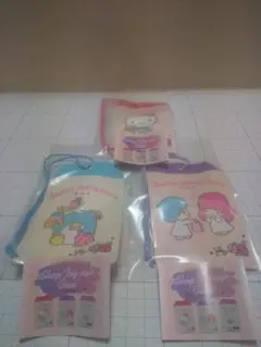 ガチャ 未使用 サンリオキャラクターズ ショップタグ風ケース 3個セット