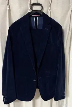 仙*人様 TOMMY HILFGER ネイビー コーデュロイ セットアップ　スー