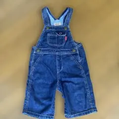 ミキハウス デニムオーバーオール　サイズM