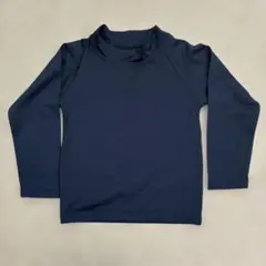 ネイビー ハイネック ラッシュガード120cm