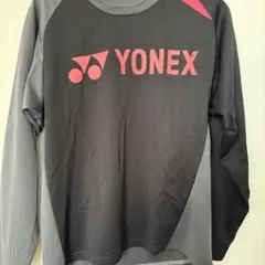 YONEX 長袖ウェア JP Sサイズ グレー/ブラック