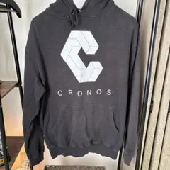 CRONOS ブラック フード付きパーカー クロノス lyft