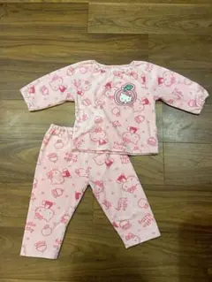 ハローキティ ベビーパジャマ 80cm ピンクのサムネイル