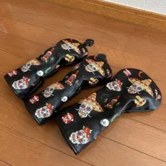 ドライバー、フェアウェイウッド用ヘッドカバー