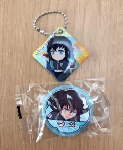 鬼滅の刃　くら寿司　時透無一郎　缶バッジ　チャーム