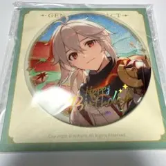 原神　楓原万葉 誕生日缶バッジ 命定之日　公式正規品