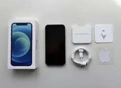 iPhone 12 miniミントグリーン 充電ケーブル ケース付き - メルカリ
