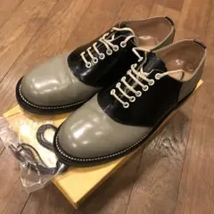 Regal サドルシューズ　2051N 黒&グレー　25.5cm