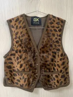 GK ヒョウ柄 ベスト