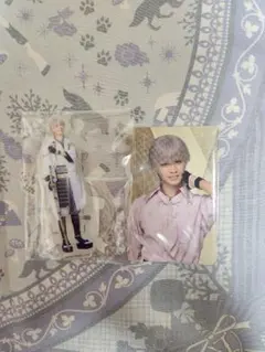 刀ミュ　鶴丸国永　アクスタ　目出度歌誉花舞　祝賀祭　音曲祭　ふぉとカード