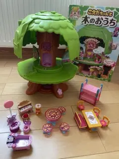 こえだちゃん　木のおうち　家具セット