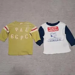 美品　まとめ売り　セット売り　デニムダンガリー　2枚セット　七分袖