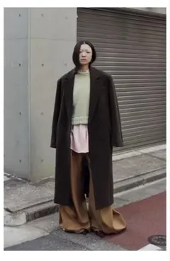 ZARA ZW COLLECTION オーバーサイズダブルブレストコート　S新品