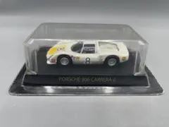 1/64 906 CARRERA 6 #8 白 ポルシェ・ミニカーコレクション