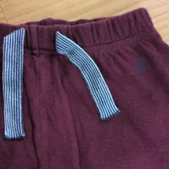 PETIT BATEAU ベビーパンツ 18m 81cm ボルドーのサムネイル