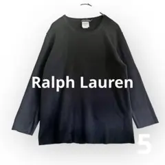 Ralph Laurenラルフローレン7部丈ニットウールコットン