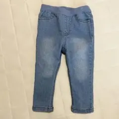 プティマイン　デニムパンツ　80