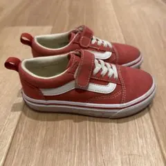 Vans キッズスリッポン レッド ベルクロ