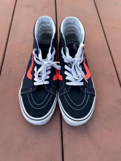 Vans Sk8-Hi ネイビー/オレンジ