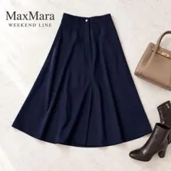 ☆ MARLOTA マルロタ 未使用品 ウール プリーツ ロング スカート 38 