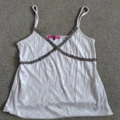 OZOCビーズ装飾付きキャミソール