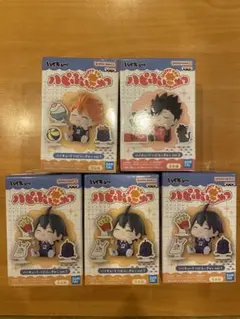 ハイキュー!! カラパレ 登校 缶バッジ BOX 5箱セット（全50個