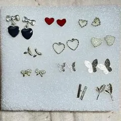 ピアス 11ペアセット
