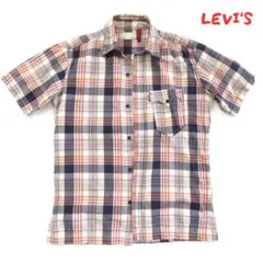 【Levis】 リーバイス　レッドループ　半袖　コットン　シャツ　0105