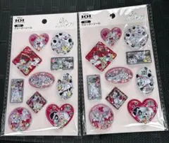 ディズニー　101匹わんちゃん　ウォーターシール　シール　2枚セット