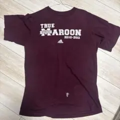 adidas TRUE MAROON Tシャツ 2010-2011