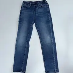 子供ロングパンツ デニムパンツ★130cm ウエストゴム UNIQLO