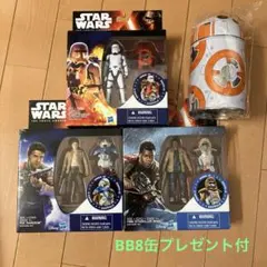 スターウォーズ　フォースの覚醒　DXフィギュア　3体セット　プレゼント付