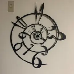 美品Arti & Mestieri アイアン 掛け時計 アルティエメスティエリ