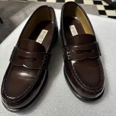 HARUTYA ダークブラウン ローファー 23cm 美品
