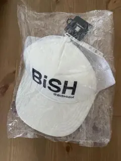 GU BiSH @BiSHidol メッシュキャップ ホワイト 新品のサムネイル