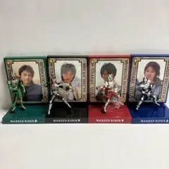 激レア☆仮面ライダーブレイド☆俳優写真パネル&フィギュア　４種セット　非売品
