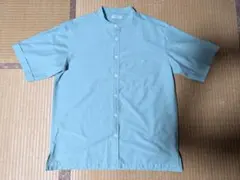 ビッグサイズ　ノーカラーシャツのサムネイル