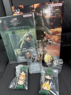 進撃の巨人 一番くじ B賞 リヴァイ フィギュア　おまけ付