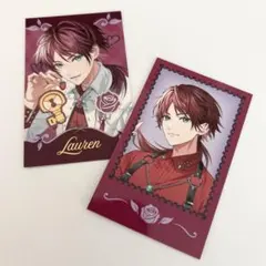 にじさんじ　Rose Valentine チェキ風カード　ローレン・イロアス