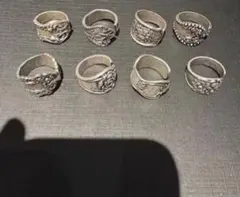 【新品・送料無料】スプーンリング8点まとめ売りセットIV売り切れ続出！