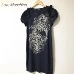 Love Moschino モスキーノ　袖フリル　カットソーワンピースのサムネイル