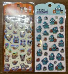 サンリオ　ぷくっとシール　サンリオキャラクターズ　ハンギョドン　2点セット