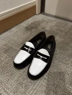 G.H.Bass コンビローファー　ブラウン×白　US8.5