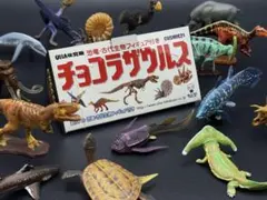【未開封品】手のひらサイズ恐竜模型24個セット海洋堂 チョコラザウルス③