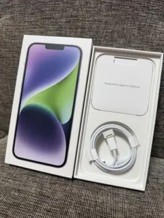 Apple iPhone 14 Plus 128GB パープル 空箱