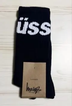 stussy ステューシー ソックス 靴下 メンズ ブラック 黒