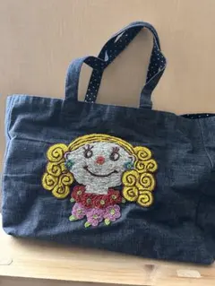 わか様　Curly Collection デニムトートバッグのサムネイル